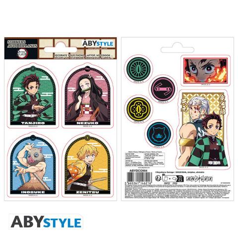 Stickers 2 sheets - Framed Portraits (Demon Slayer)