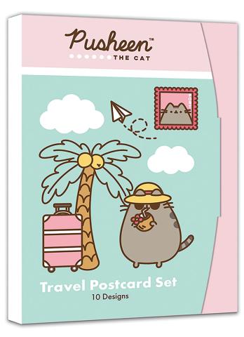 Pusheen Travelling Postcard Set