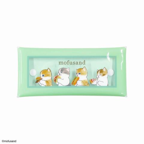 Clear Rectangular Multi Case - Snacking Kittens