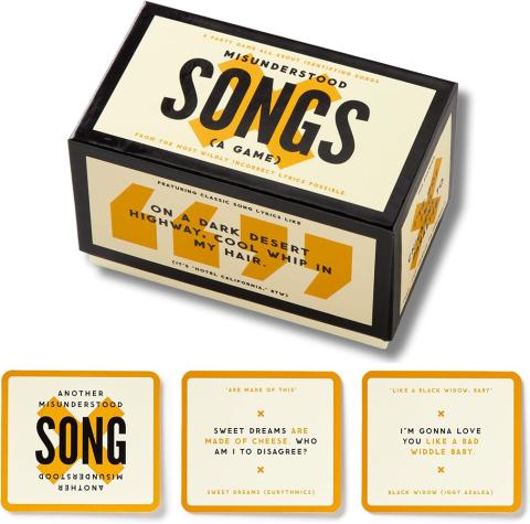 Misunderstood Songs Game