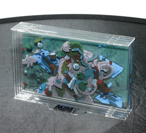 Akira: Original Acrylic Art Stand - Bear