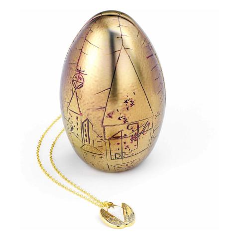 Necklace with Golden Egg Gift Box