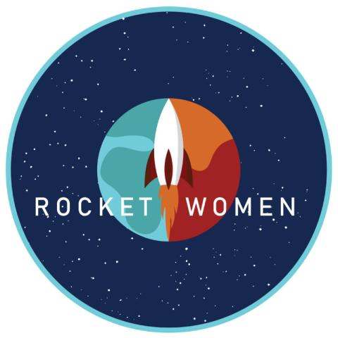 Singel Sticker - Rocket Women