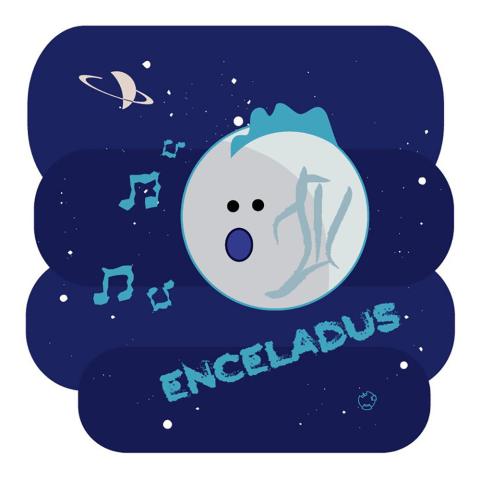 Singel Sticker - Enceladus