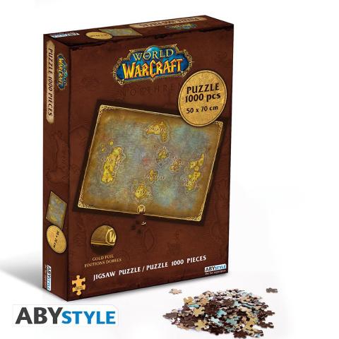 Azeroth's Map Jigsaw Puzzle 1000pcs