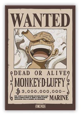 Wanted Luffy Standard Magnet