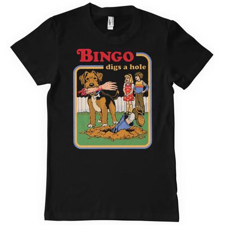 Bingo Digs A Hole T-Shirt (Small)