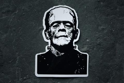 Single Vinyl Sticker  - Frankensteins Monster