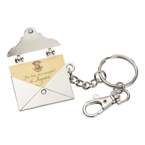 Hogwarts Acceptance Letter Metal Keychain