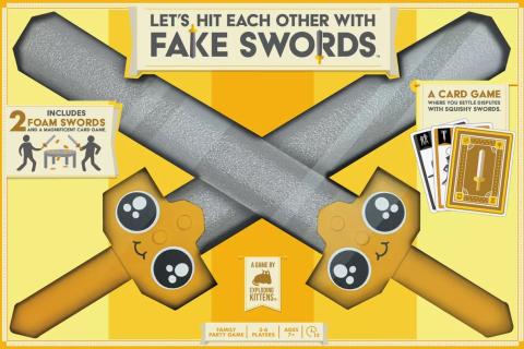 Let's Hit Each Other with Fake Swords