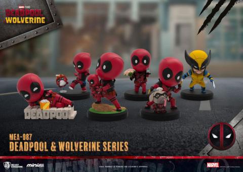 Deadpool & Wolverine Series Mini Egg Attack Figures 8 cm (Blind Box)