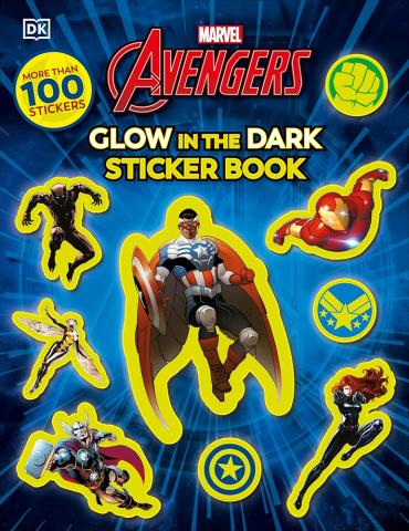 Marvel Avengers Glow in the Dark Sticker Book