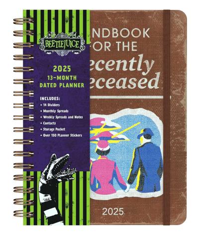 Beetlejuice 2025 13-Month Weekly Planner