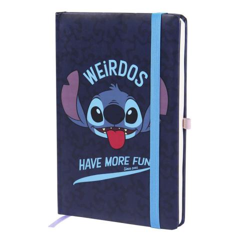 Lilo & Stitch Notebook A5 - Weirdos Have More Fun