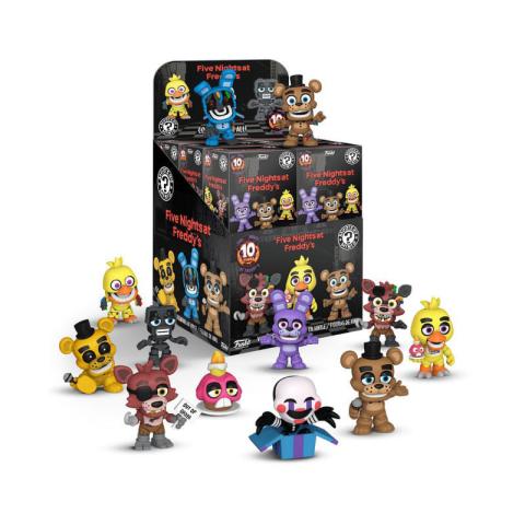 Five Night's at Freddy Mini Figures - 10 Year Anniversary (Blind Box)