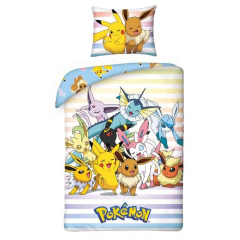 Pikachu, Eevee & Friends Duvet Set: Duvet & Pillow Case