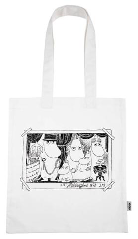 Ekoväska: Familjen Totebag Vit