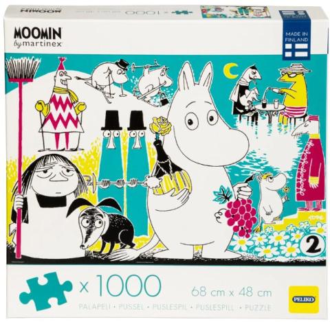 Moomin Comic Book Cover 2 Pussel 1000 pcs