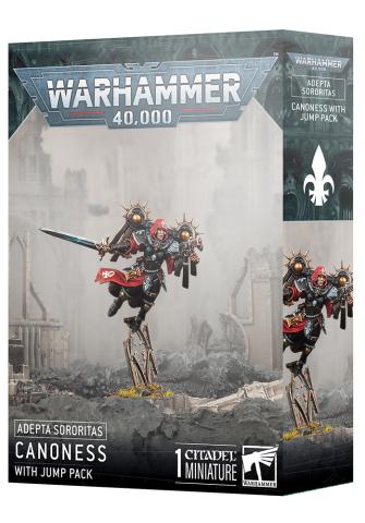 Adepta Sororitas: Canoness W/jump Pack