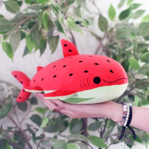 Walter The Watermelon Whale Shark Plush 30 cm