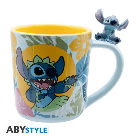 Lilo & Stitch - Hawaiian Stitch 3D Handle Mug 460 ml