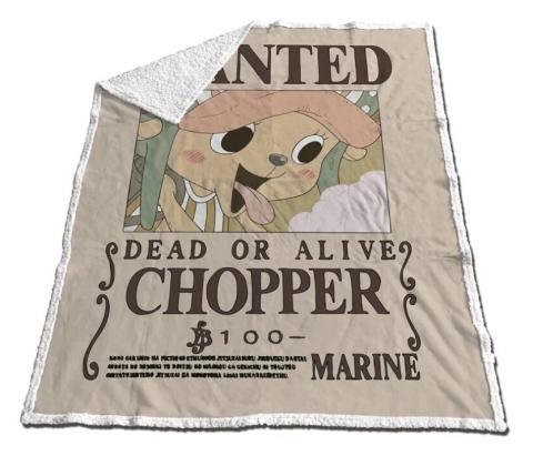 Chopper Dead or Alive Deluxe Sherpa Blanket 130x170cm