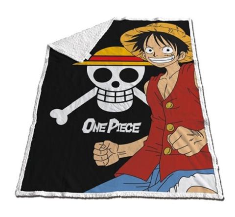 Luffy Plaid Sherpa Deluxe 120x150cm