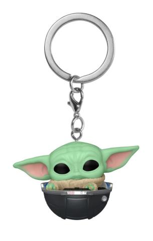 The Mandalorian Grogu Pocket Pop! Vinyl Keychain