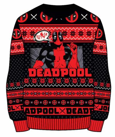 Deadpool Show Off Winter Jumper (Medium)