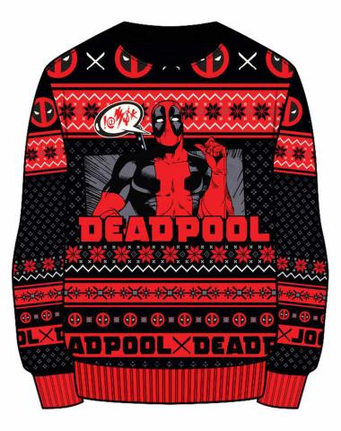 Deadpool Show Off Winter Jumper (Large)