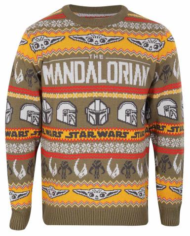 The Mandalorian Repeat Winter Jumper (Small)