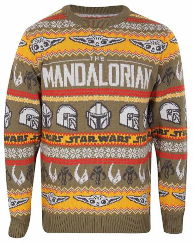 The Mandalorian Repeat Winter Jumper (Medium)