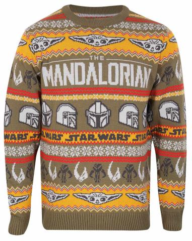 The Mandalorian Repeat Winter Jumper (X-Large)