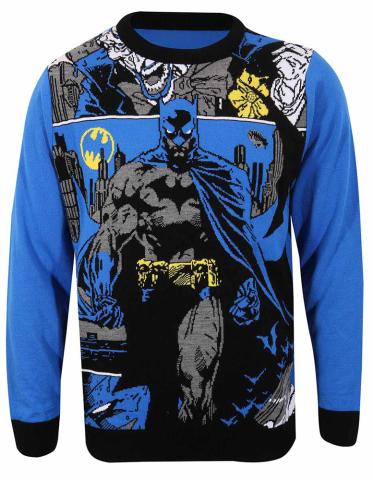 Batman Manga Winter Jumper (Medium)