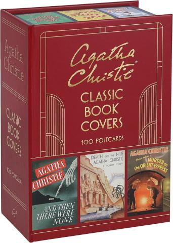 Agatha Christie Classic Book Covers: 100 Postcards