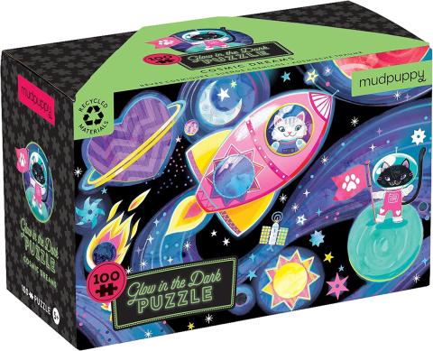 Cosmic Dreams Glow in the Dark Puzzle 100 pcs