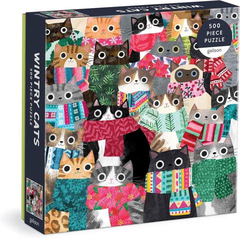 Wintry Cats Puzzle 500 pcs