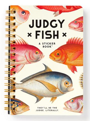 Judgy Fish Sticker Book