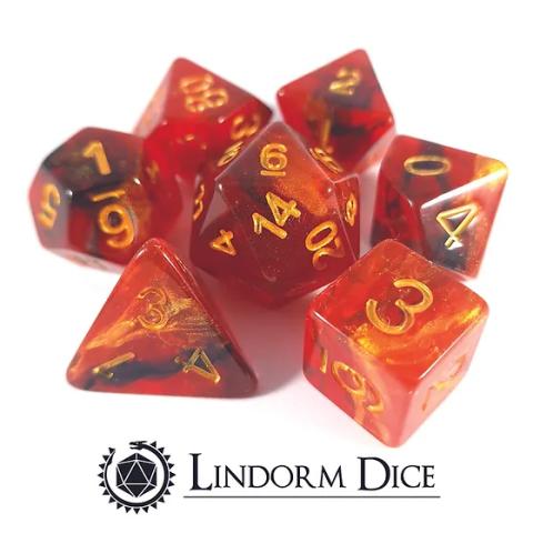 The lost ingredient set of 7 Dice