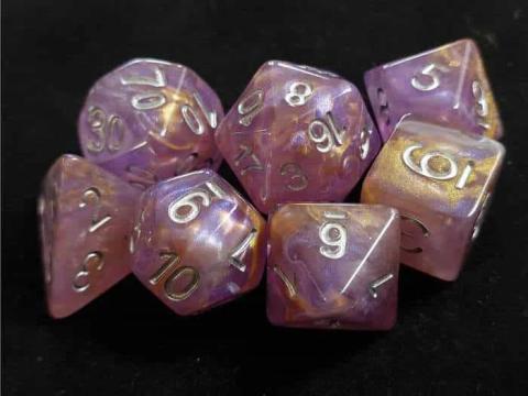 Star gaze set of 7 Dice