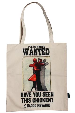 Feathers McGraw Recycled Cotton Tote Bag