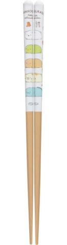 Sumikkogurashi Wooden Chopsticks White - 21 cm