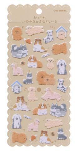 Felt Stickers: Inu 2