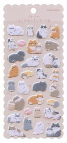 Felt Stickers: Neko 1