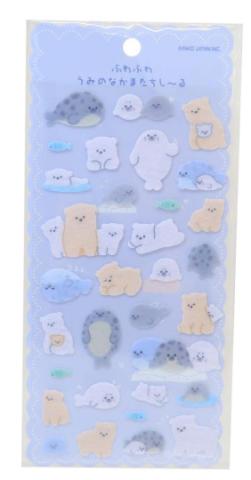 Felt Stickers: Seal & Polar Bear