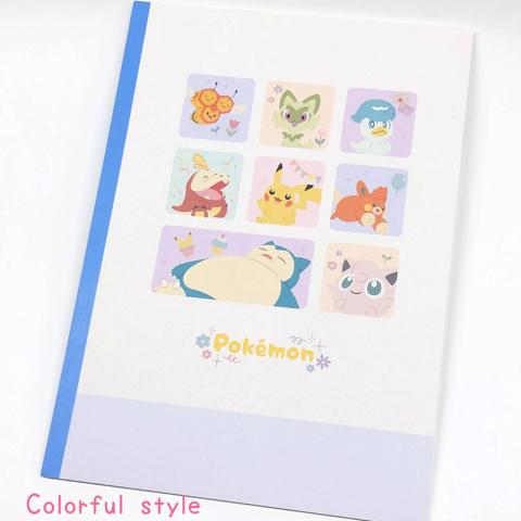 Notebook A5: Colorful Pokémon