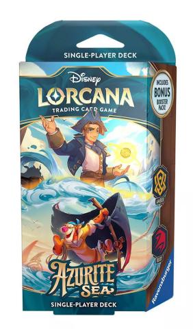 Disney Lorcana TCG: Azurite Sea Starter Deck (Tigger: Ruby/Amber)