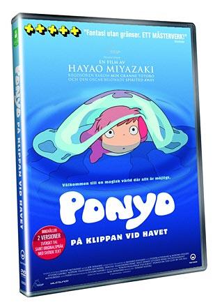 Ponyo på klippan vid havet