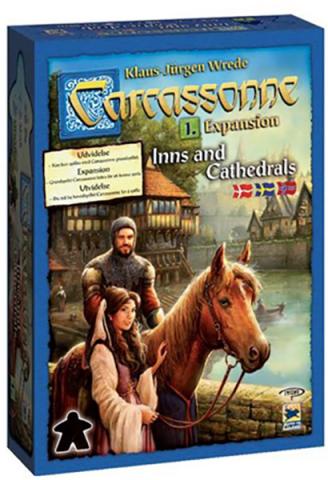 Carcassonne expansion 1 - Inns & Cathedrals (Svensk)