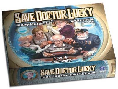 Save Doctor Lucky Board Game